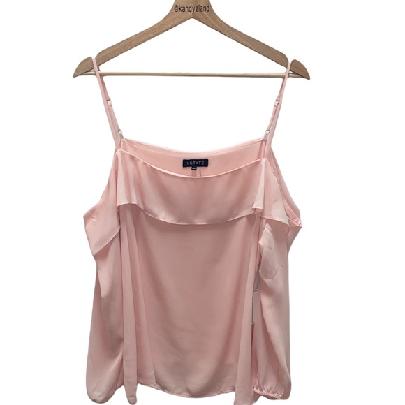 1. State Tops - 🆕 1. STATE Women’s Cold shoulder Ruffle Top